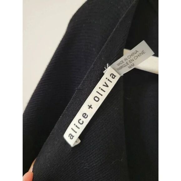 Alice + Olivia Drop Shoulder Tie Back Sweater M - Picture 11 of 11